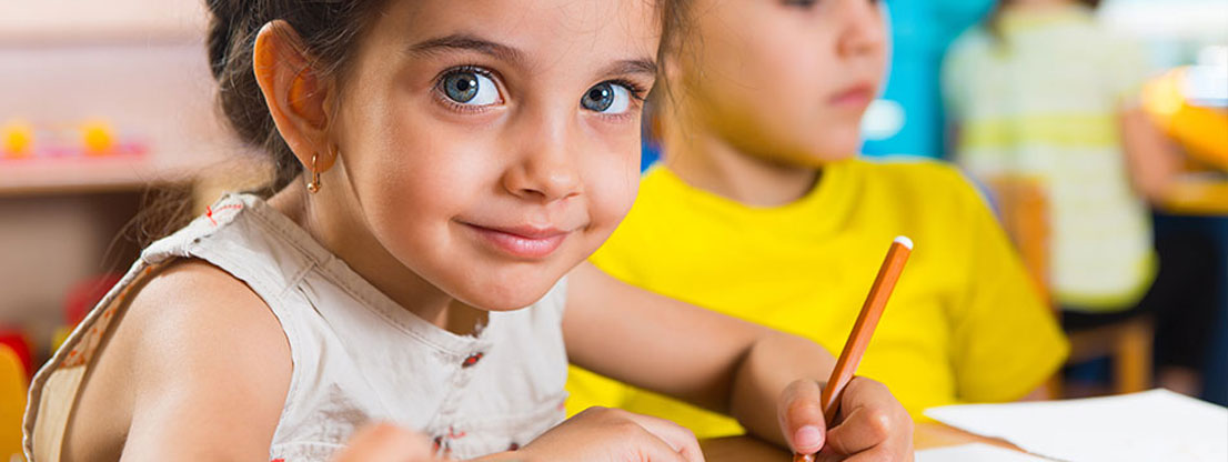 young girl, adhs, studying