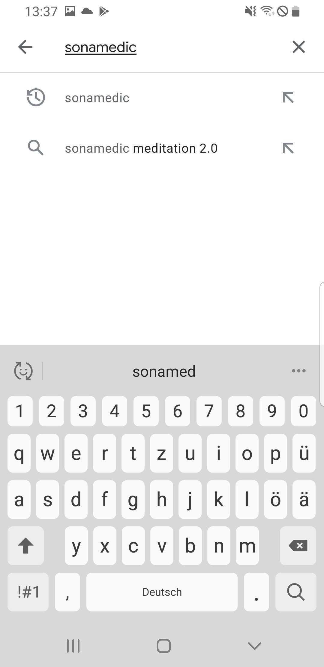 Search sonamedic in Google Play