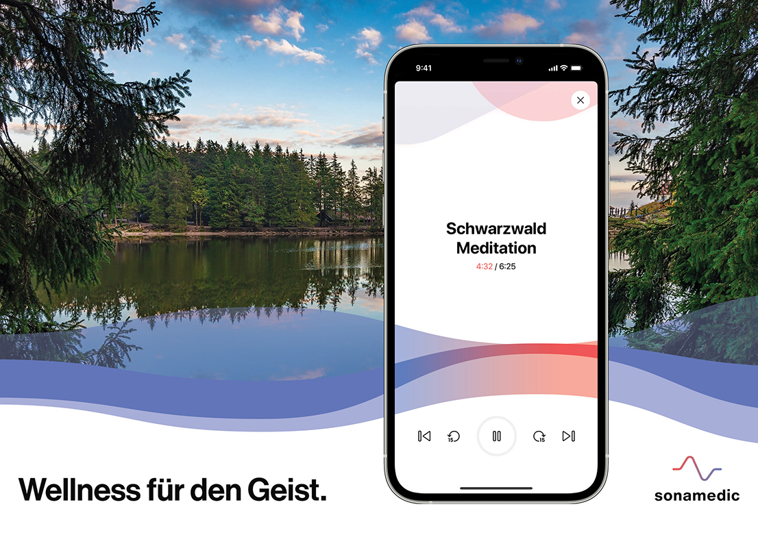 sonamedic App Schwarzwald Meditation