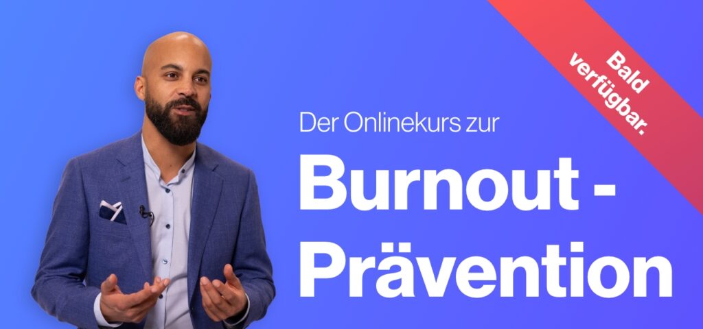 Philipp Hofheinz stellt den neuen Onlinekurs zur Burnout-Prävention vor.